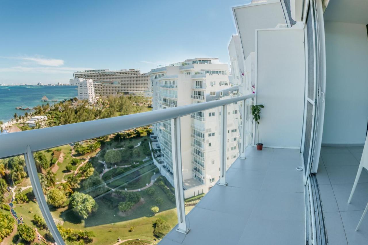 Beachfront Luxury Apartments Cancun Ngoại thất bức ảnh