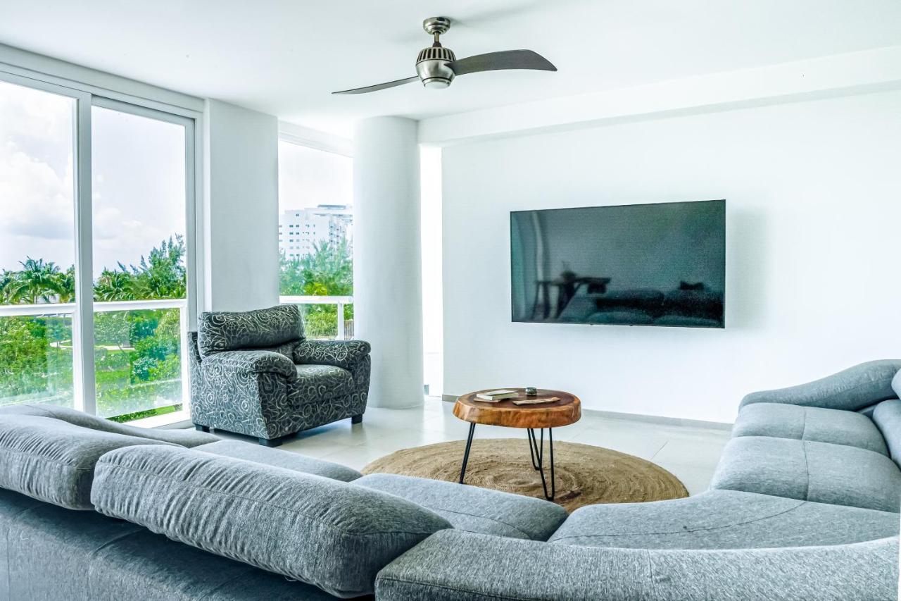 Beachfront Luxury Apartments Cancun Ngoại thất bức ảnh