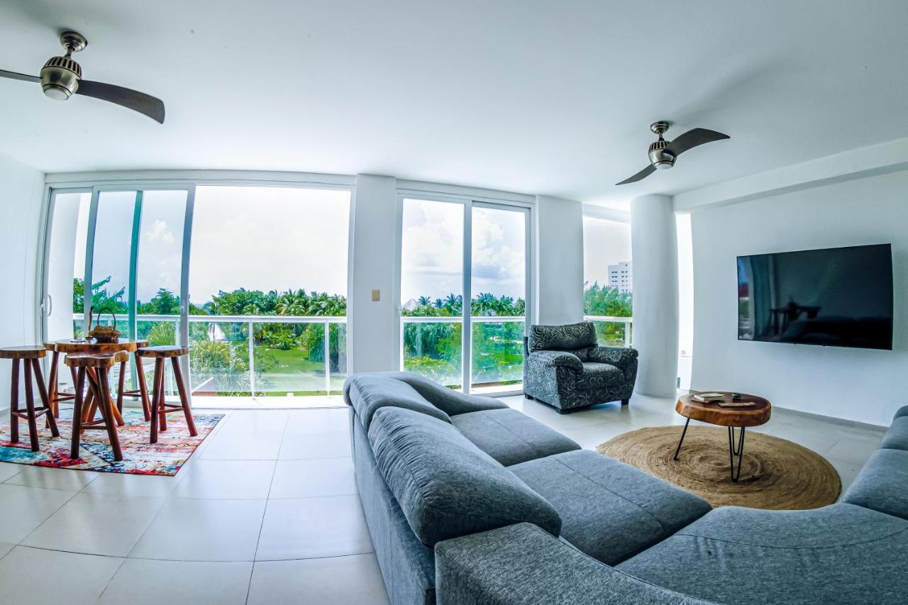 Beachfront Luxury Apartments Cancun Ngoại thất bức ảnh