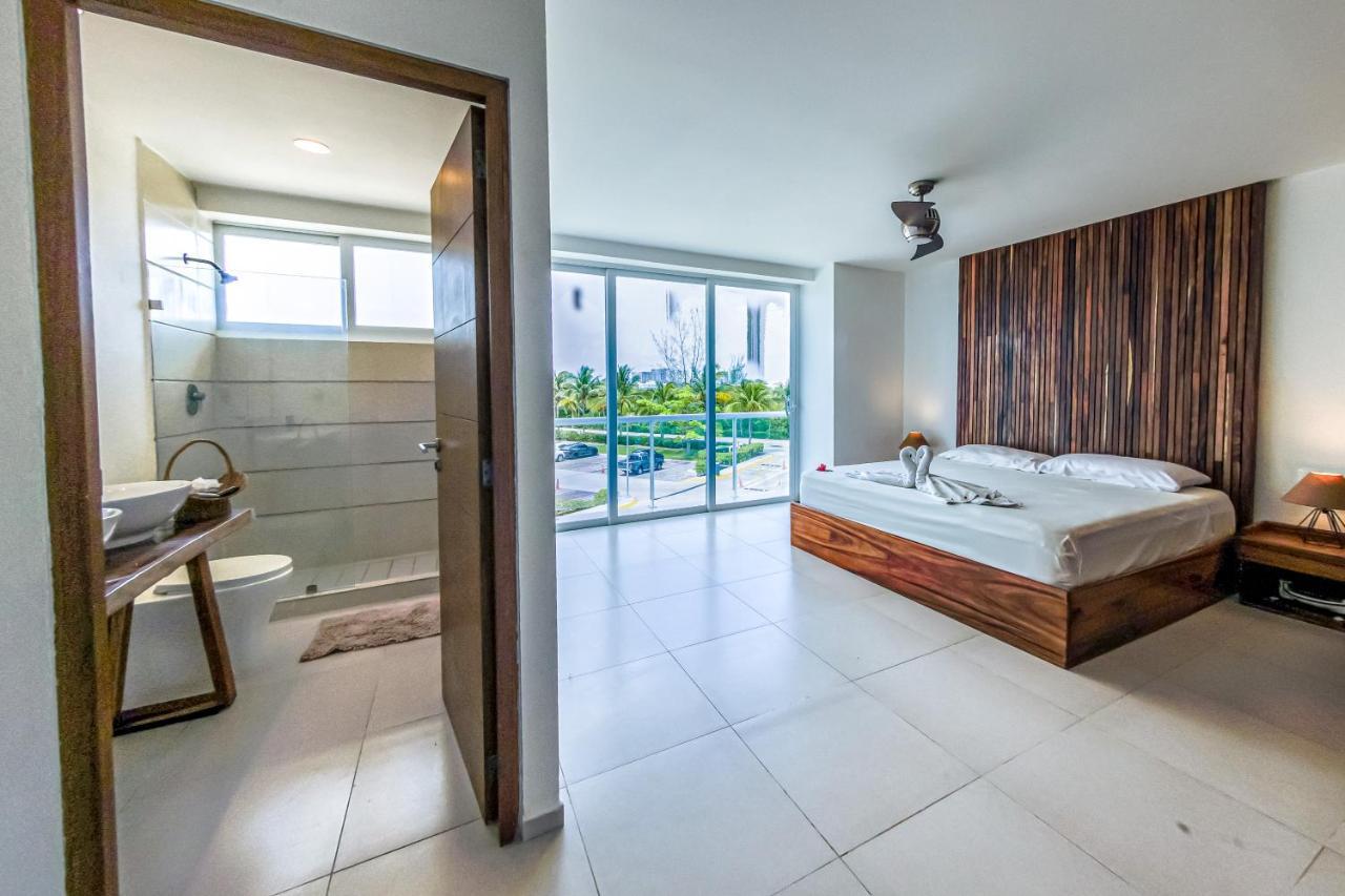Beachfront Luxury Apartments Cancun Ngoại thất bức ảnh